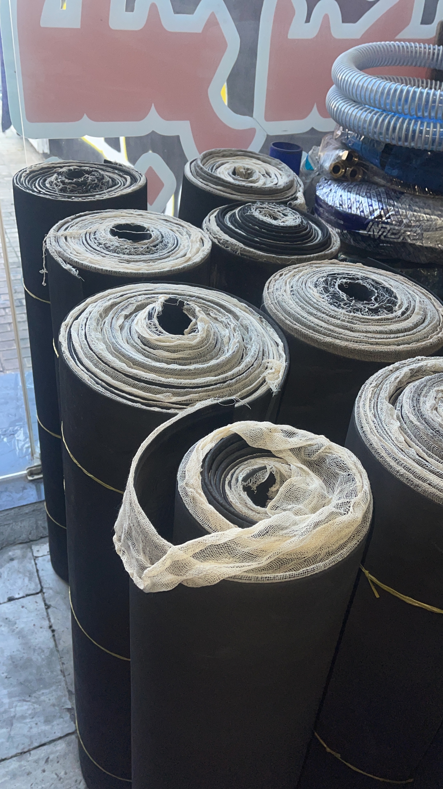 فروش انواع ورقهای نسوز وورقهای لاستیکی ptf NBR VITon